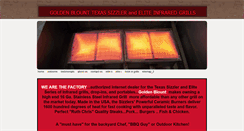 Desktop Screenshot of infraredbbqgasgrills.com